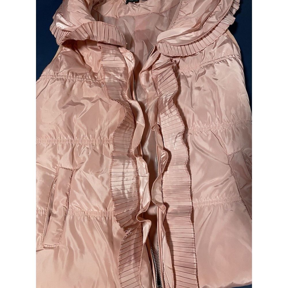 RUFFLES!! For Cynthia Womens Baby Pink W/Ruffles Size Small, Fall Outfit